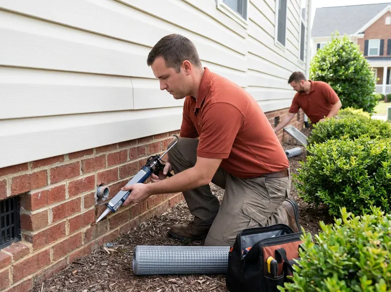 Residential Rodent Exclusion & Removal in Rolesville, NC